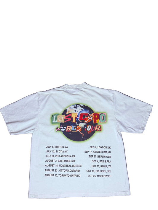 Ransom Distressed Tee – Cream