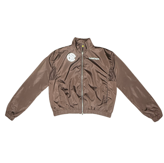 3M Brown Windbreaker Jacket/Shorts Set
