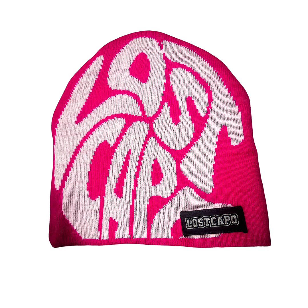 Pink Lost Capo Beanie