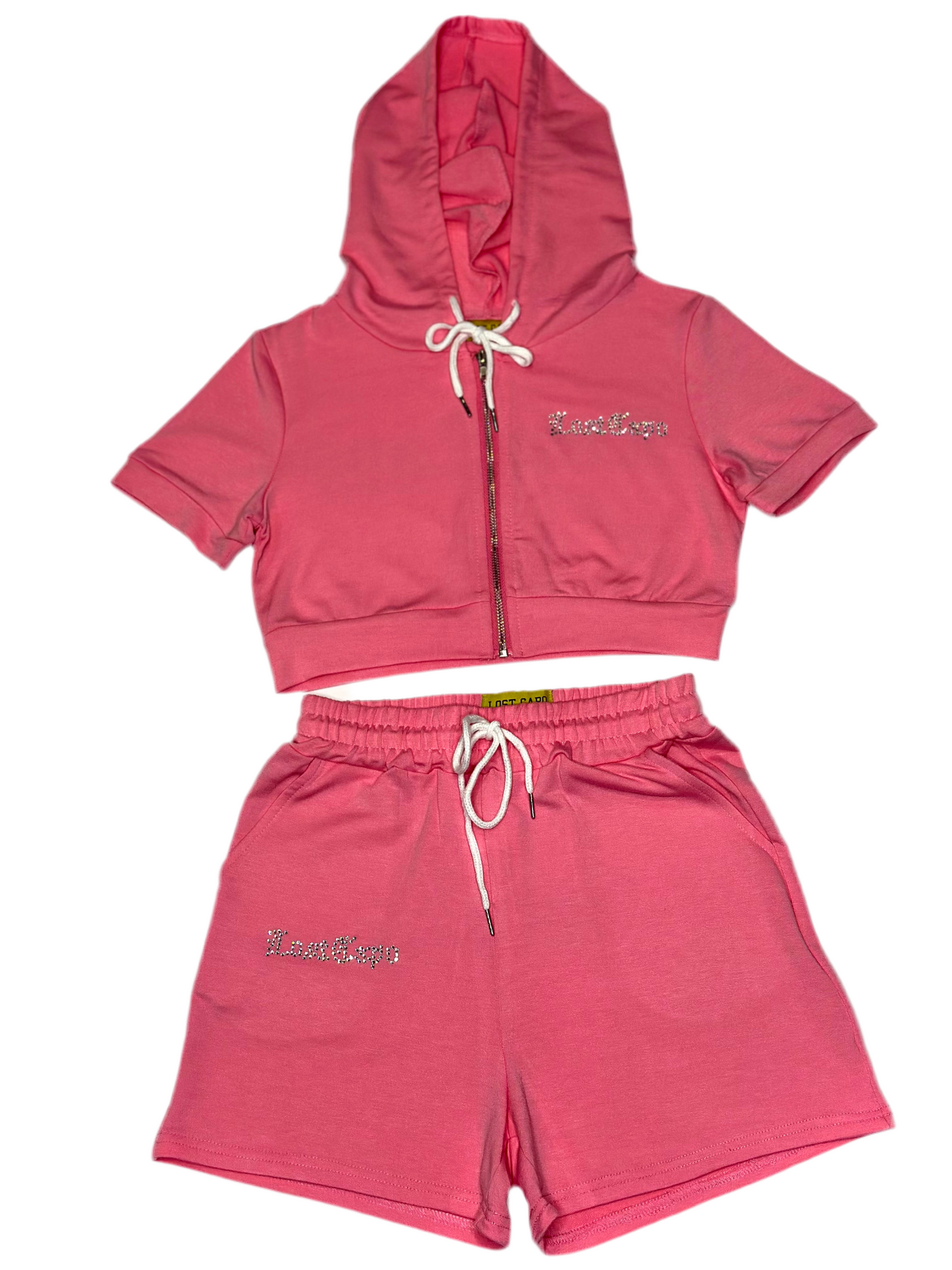 Lost Capo Women's Rhinestone Lounge Set
