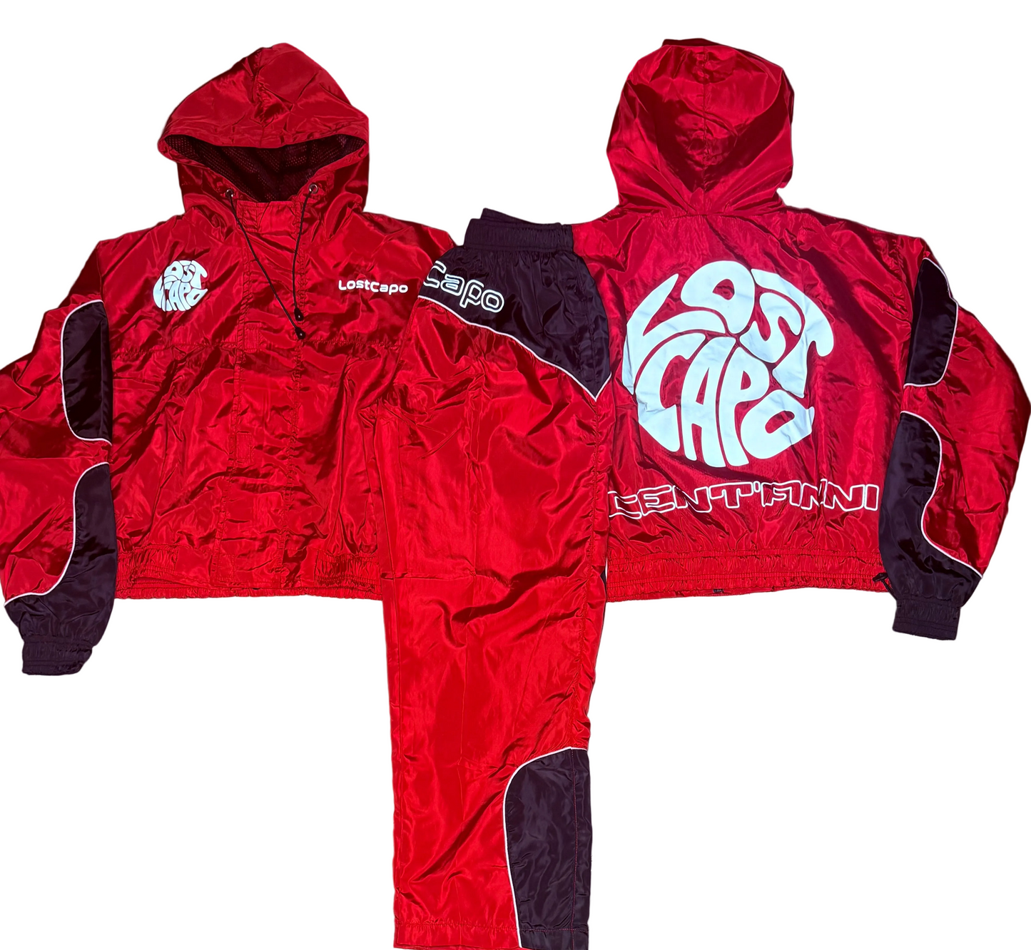 Blood Oath Red Windbreaker Set V1 (3M Logo)