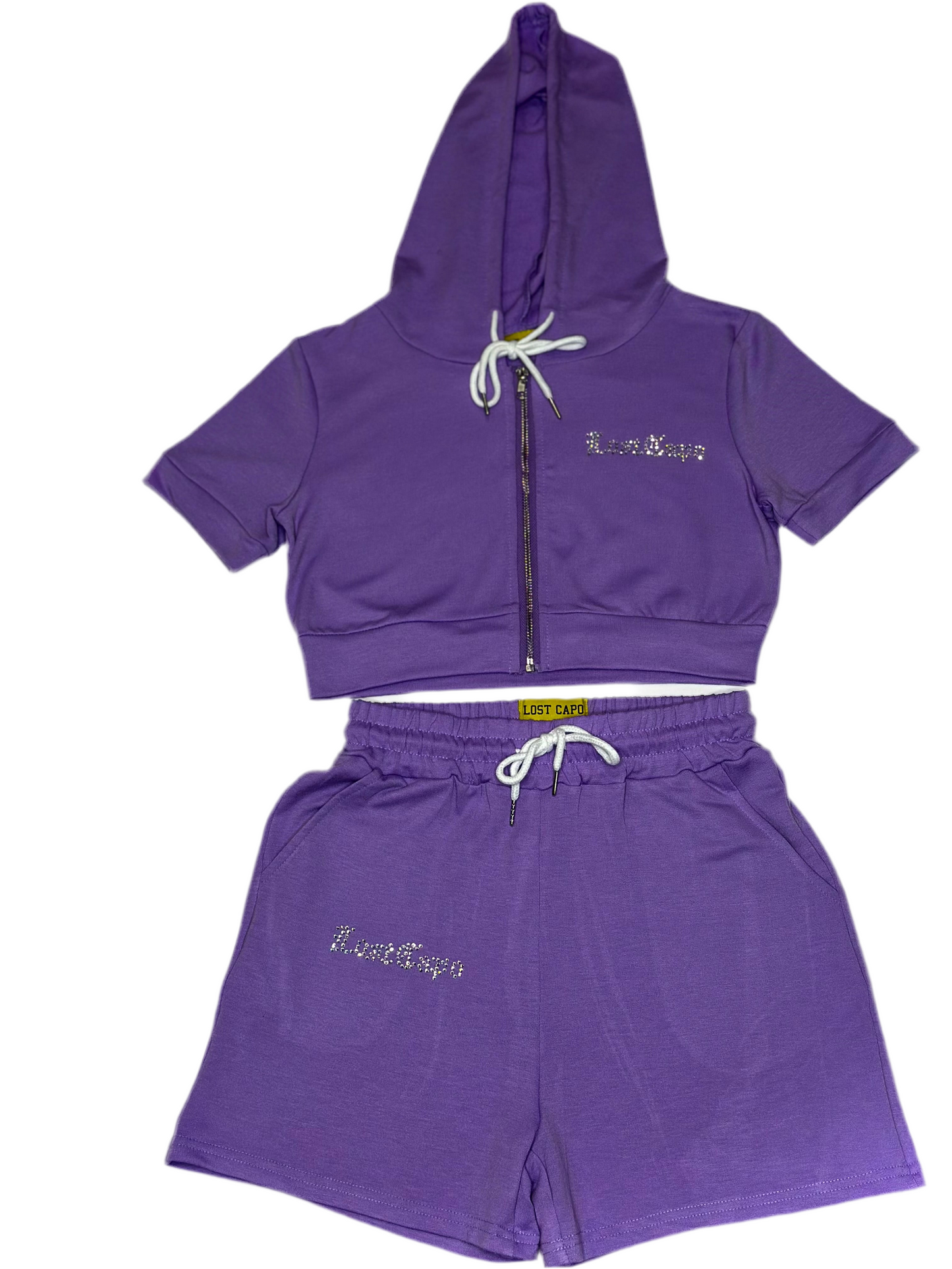 Lost Capo Women's Rhinestone Lounge Set