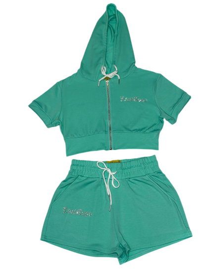 Lost Capo Women's Rhinestone Lounge Set