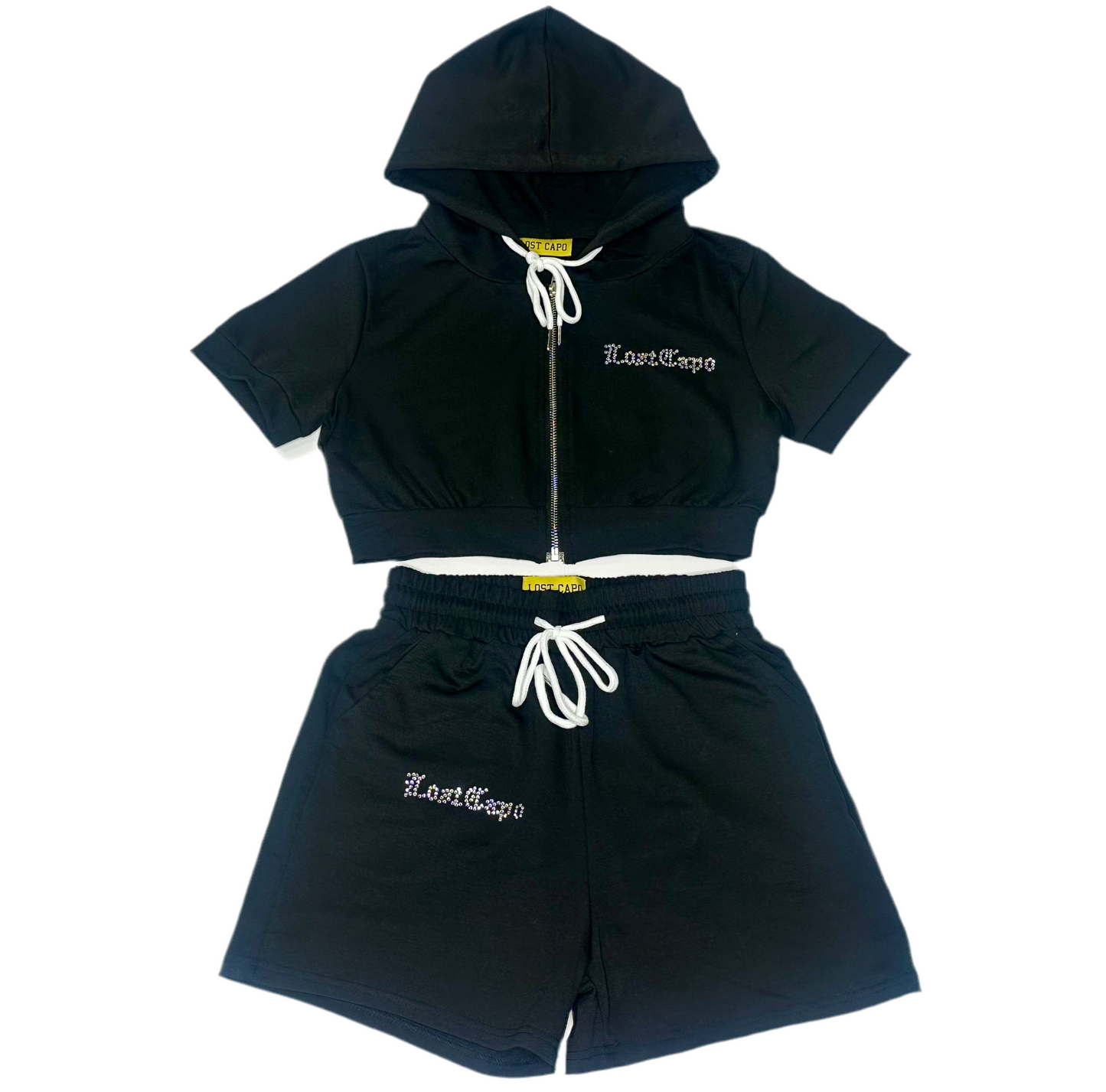 Lost Capo Women's Rhinestone Lounge Set