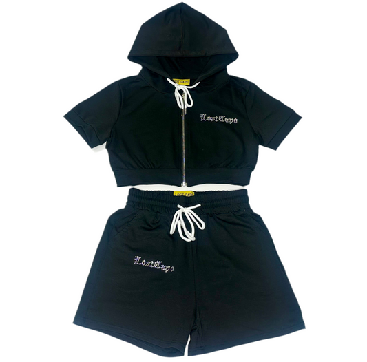 Lost Capo Women's Rhinestone Lounge Set