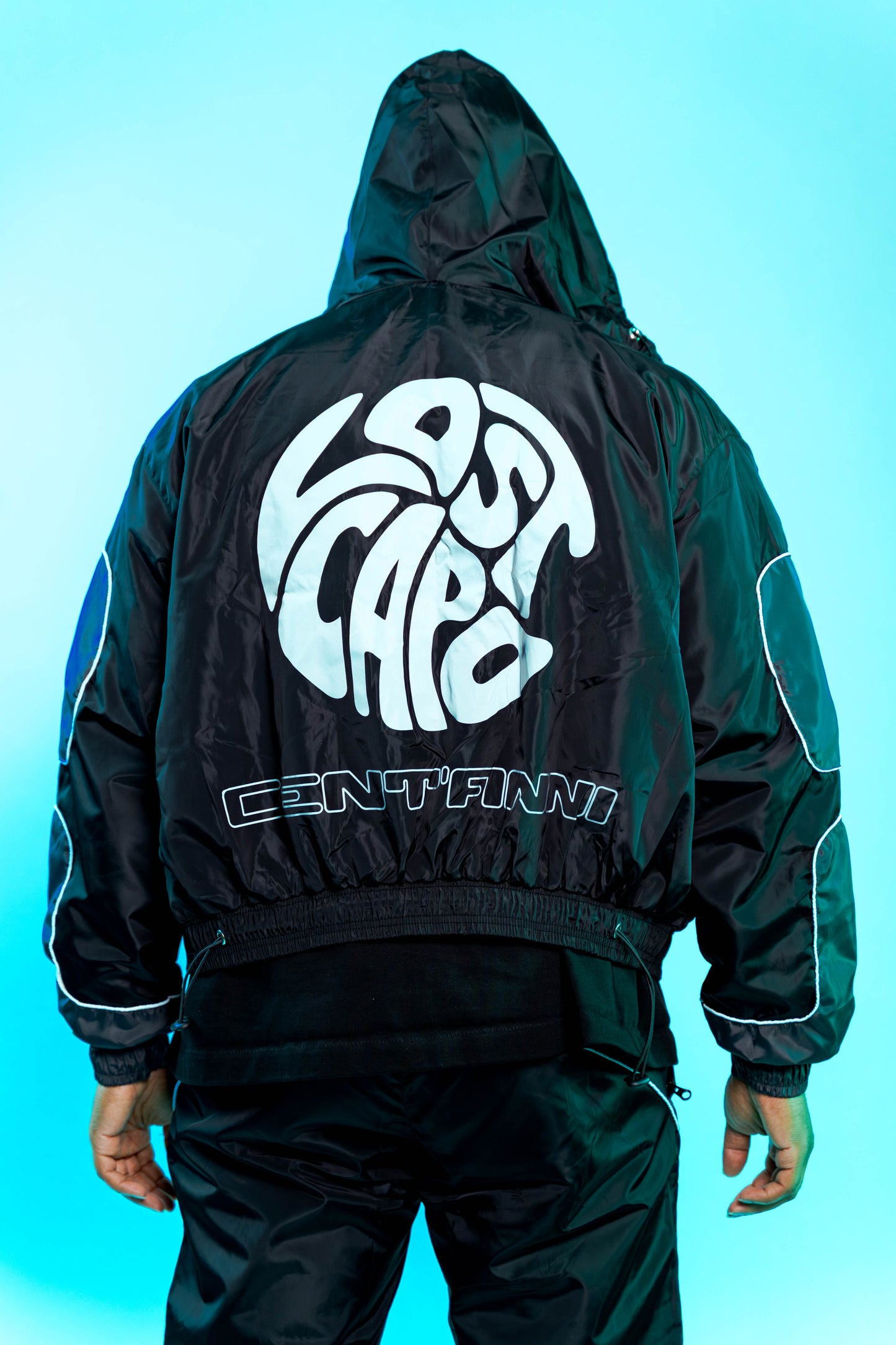 Black Windbreaker – “Blackout” Reflector