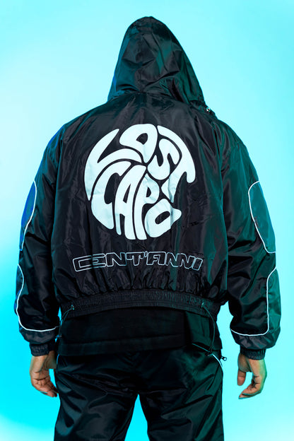 Black Windbreaker – “Blackout” Reflector