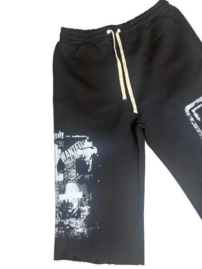 Black Capri Shorts