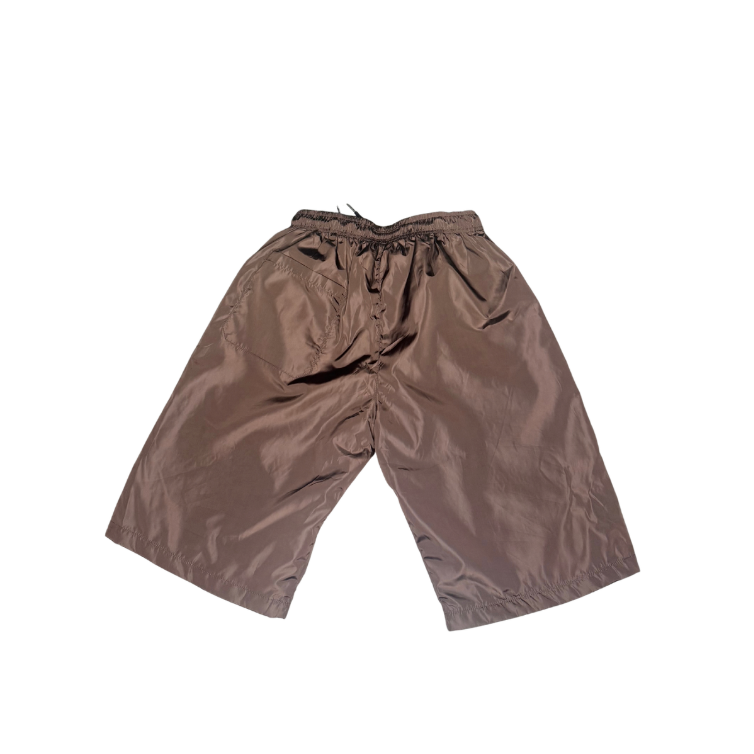 3M Brown Windbreaker Jacket/Shorts Set