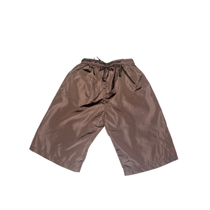 3M Brown Windbreaker Jacket/Shorts Set