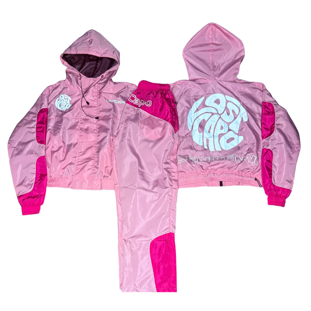 Pink Slip Pink Windbreaker Set V1          (3M Logo)