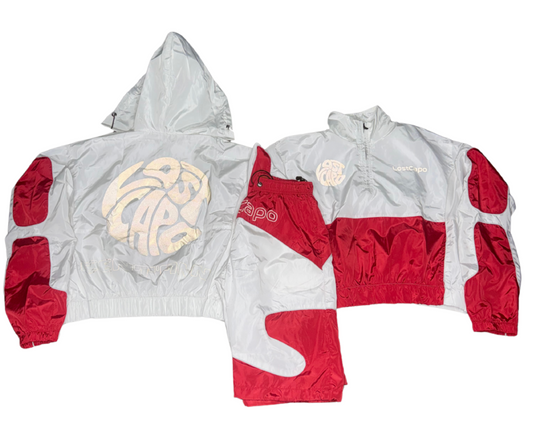 Red & White Legacy Quarter Zip Set