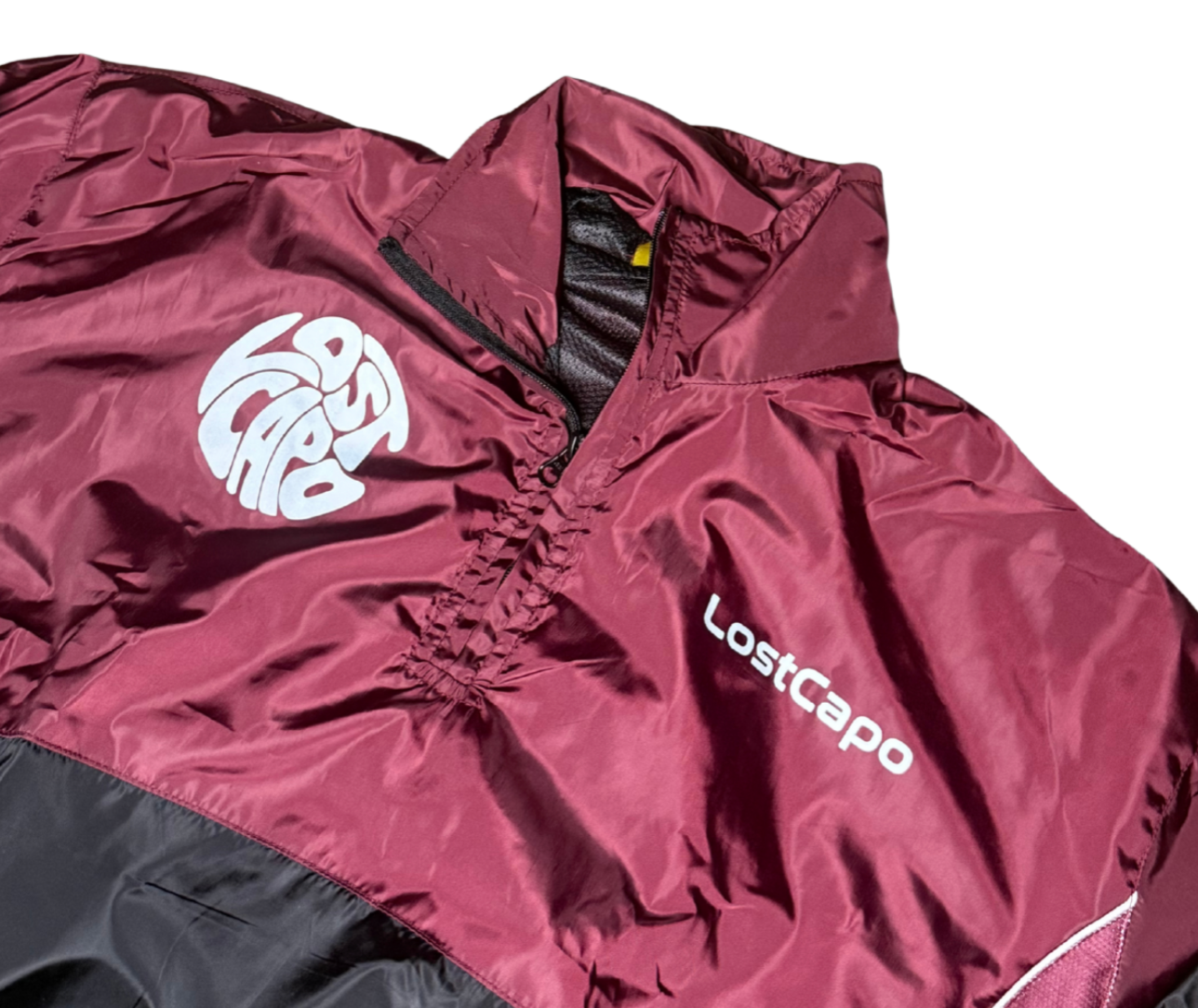 Burgundy Legacy Quarter Zip Set