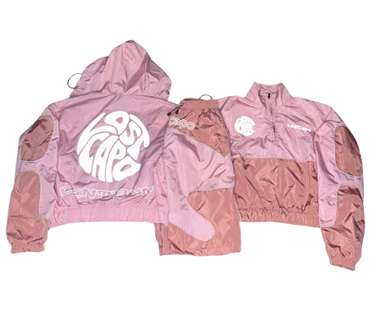 Pink Legacy Quarter Zip Set