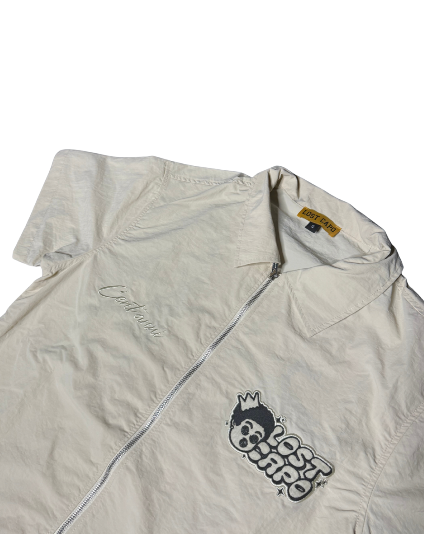 Trophies Cream Nylon Summer Set