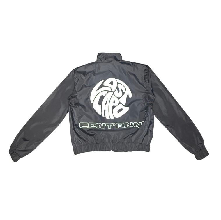 3M Black Windbreaker Jacket/Shorts Set