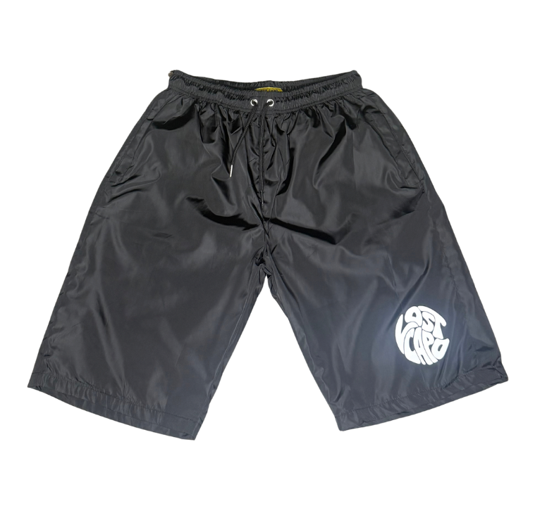 3M Black Windbreaker Jacket/Shorts Set