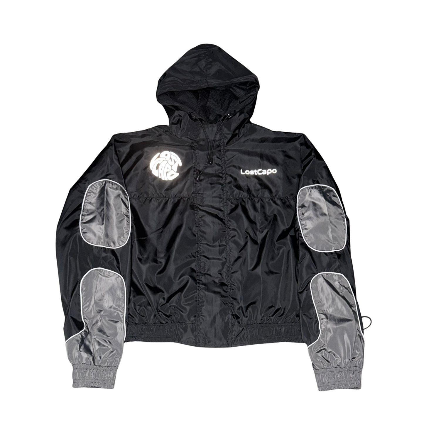 Blackout Black/Grey V1 Windbreaker Set V2 (3M Logo)