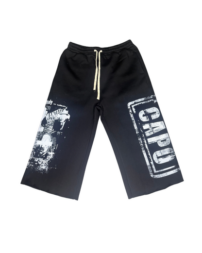 Black Capri Shorts