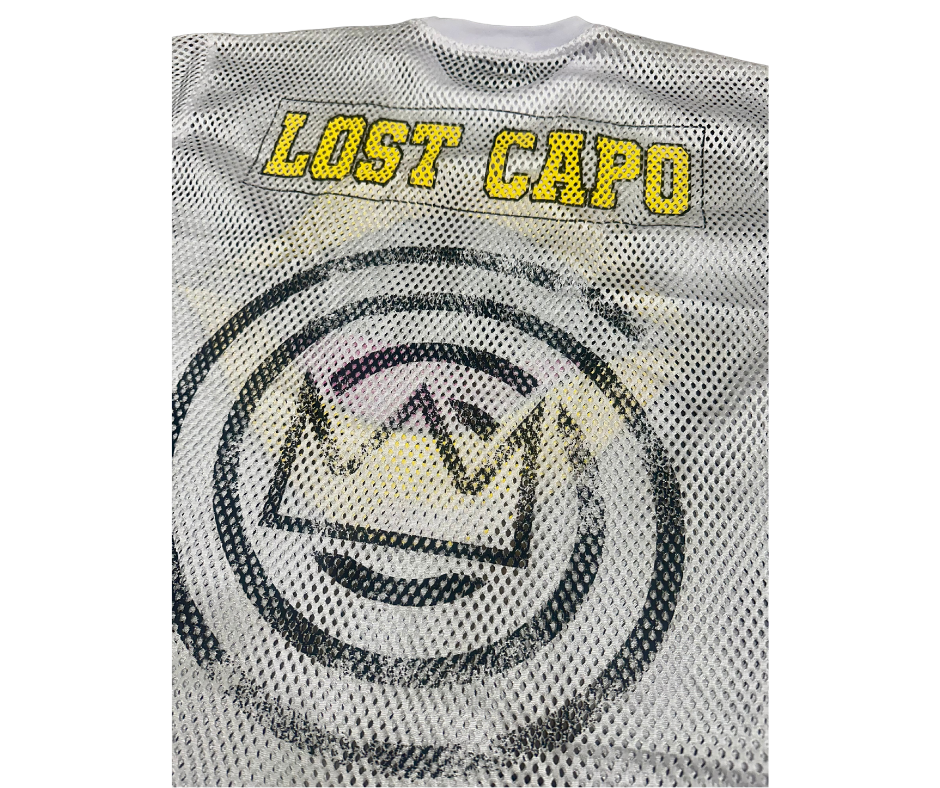 White/Yellow Mesh Jersey