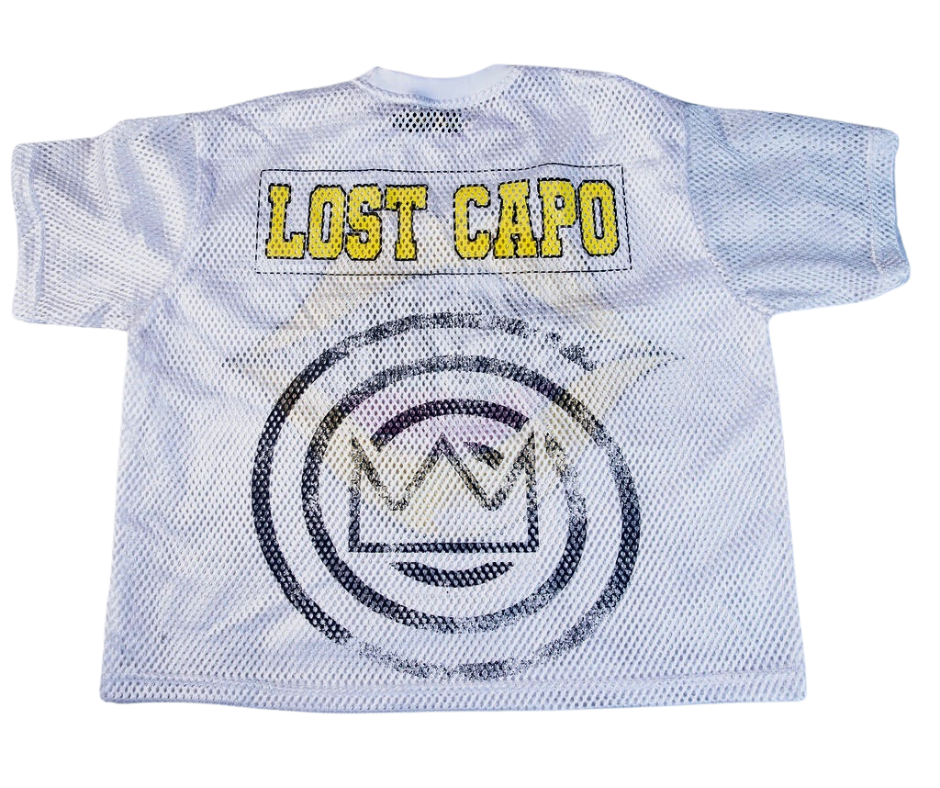 White/Yellow Mesh Jersey