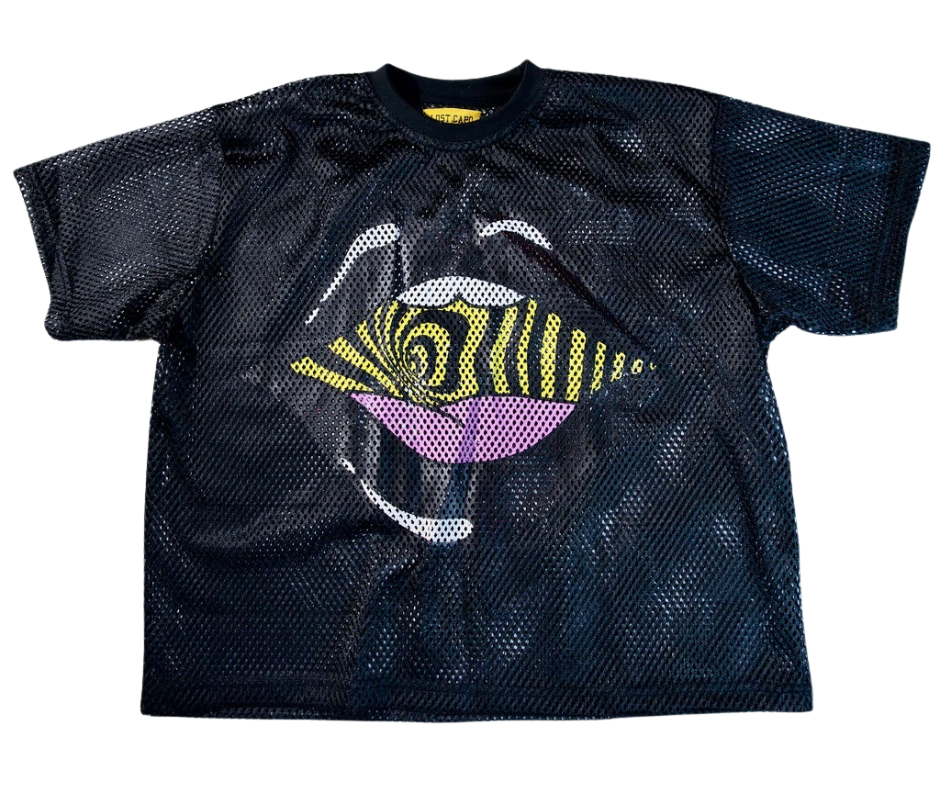 Black Mesh Jersey