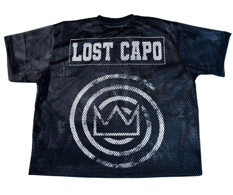 Black Mesh Jersey