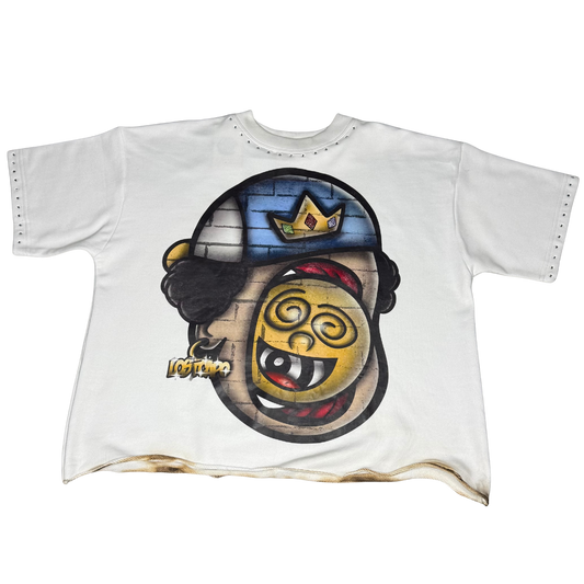 Capo Dei Capi - Rhinestone Burned Tee