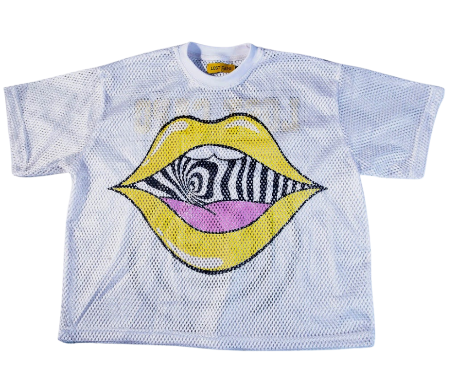 White/Yellow Mesh Jersey