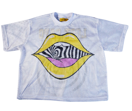 White/Yellow Mesh Jersey