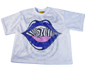 White/Blue Mesh Jersey